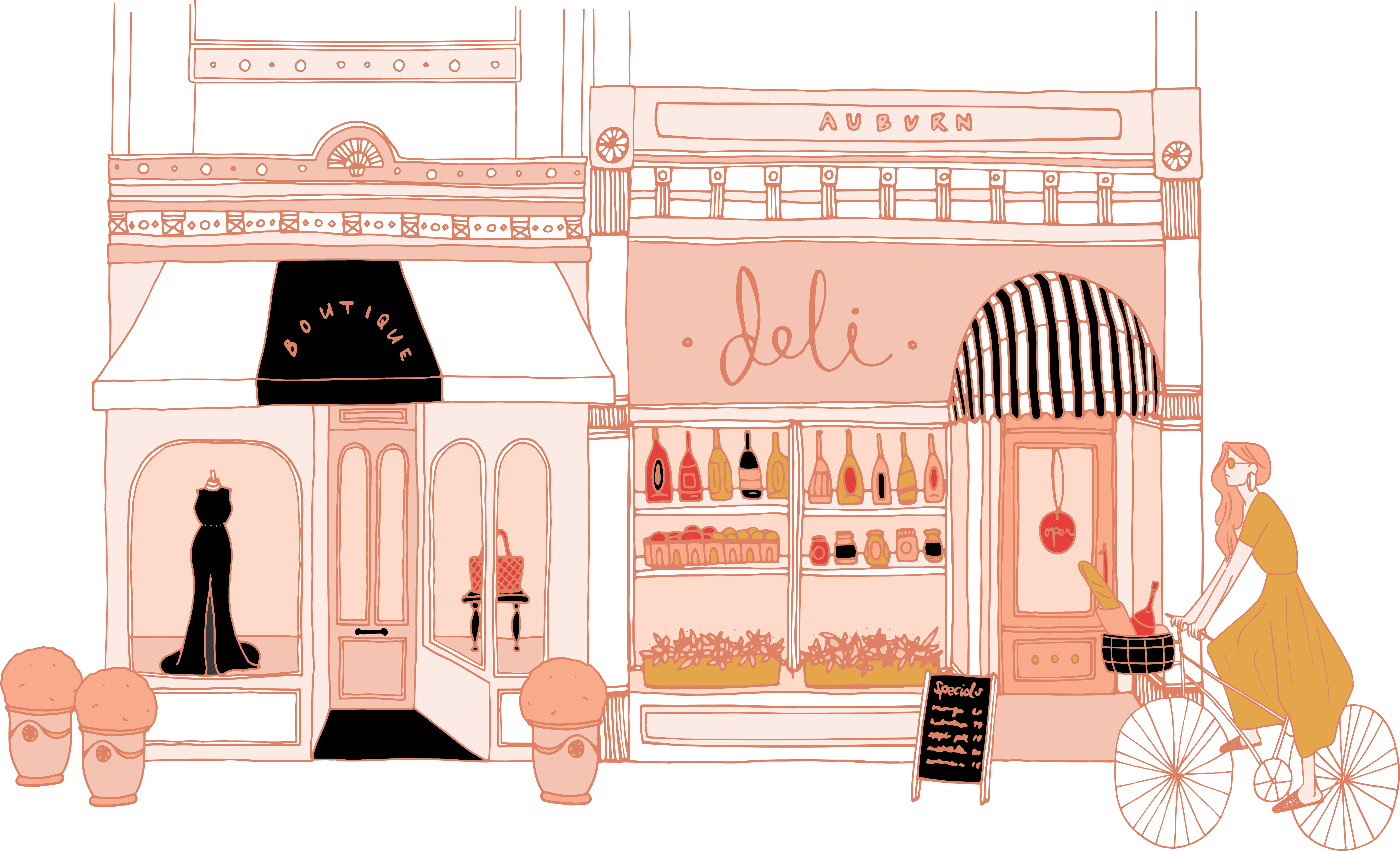 Deli Illustration